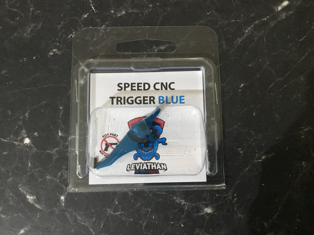 Speed CNC trigger blue leviathan