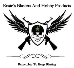 Rosies blasters and hobby products